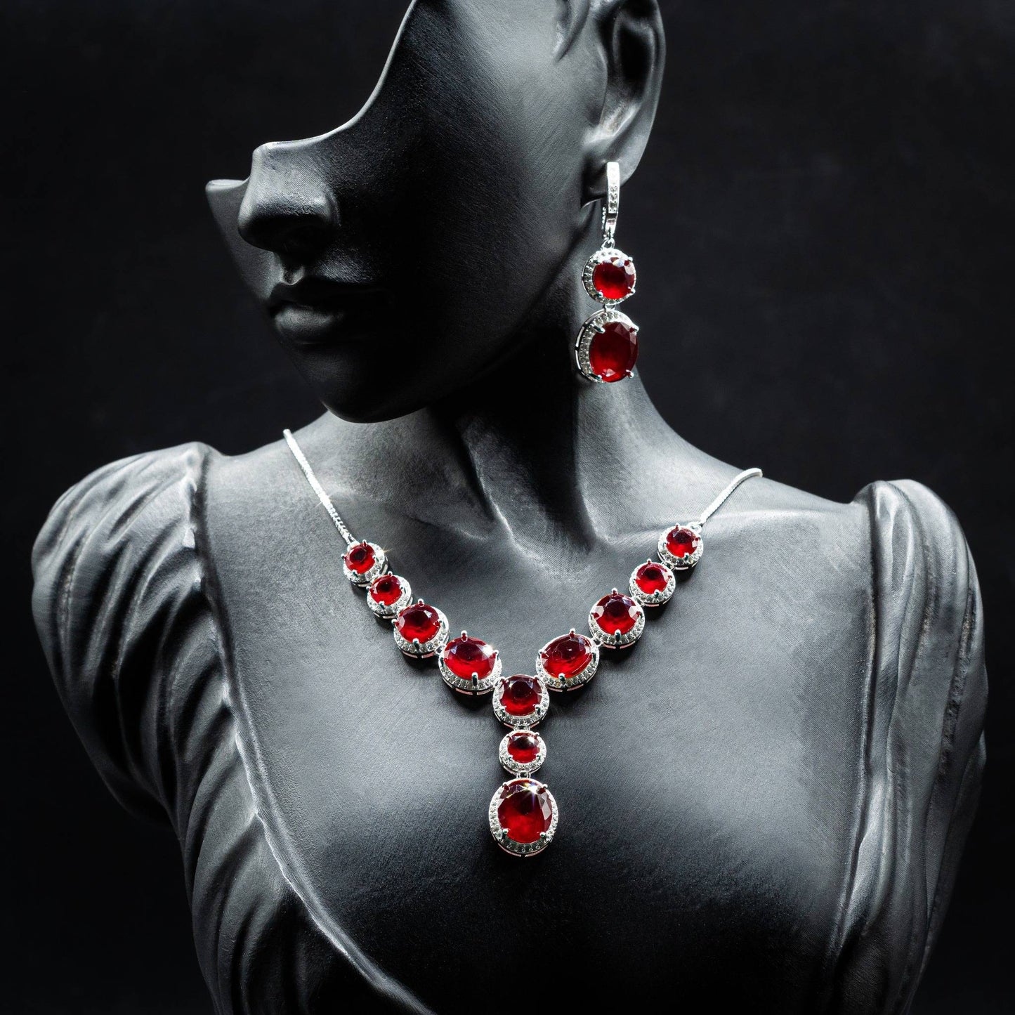 Crimson Flame Elegance