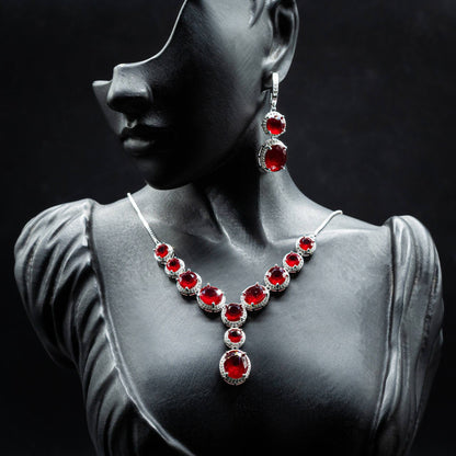 Crimson Flame Elegance