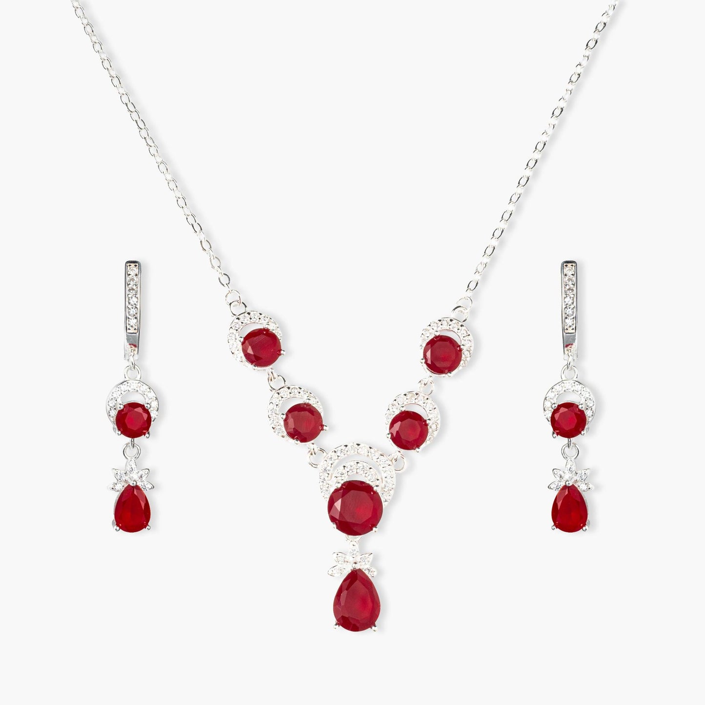 Crimson Crescent Charm